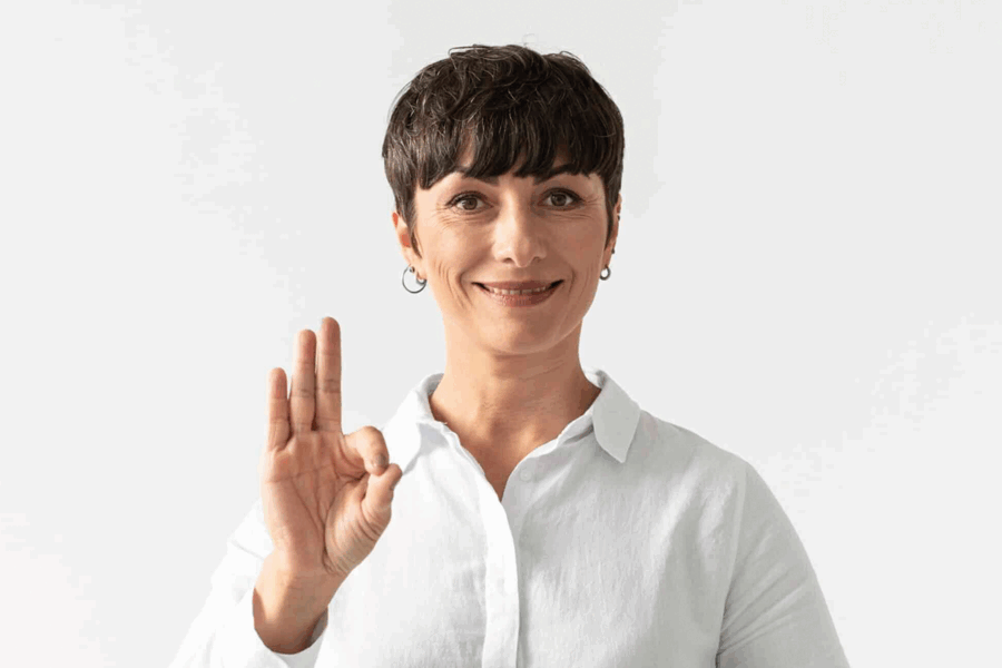 professeur de langue de signes